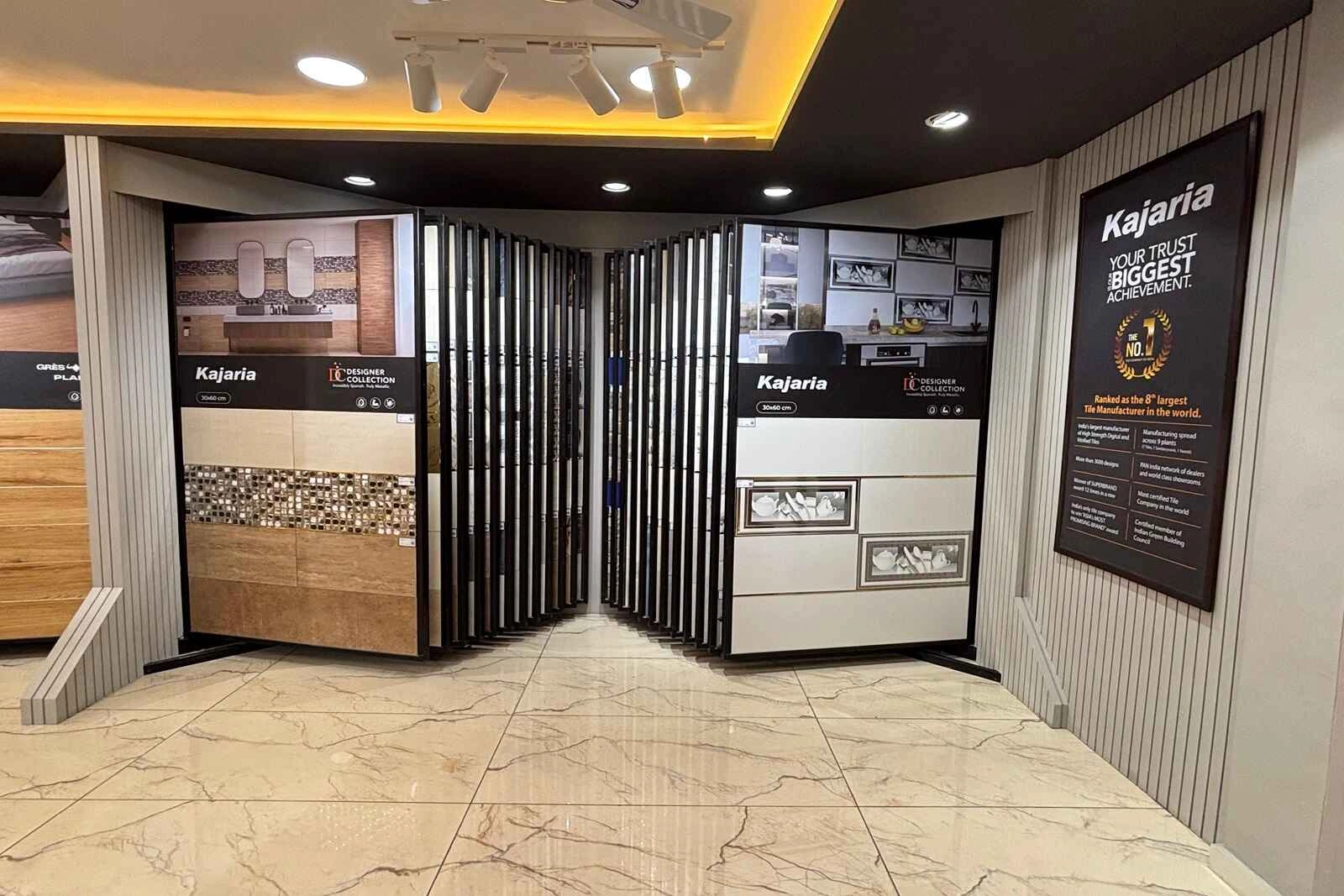 Hind Hardware and Iron Store, a new Kajaria Gres Universe Showroom inaugurated today Bahariabad, Ghazipur