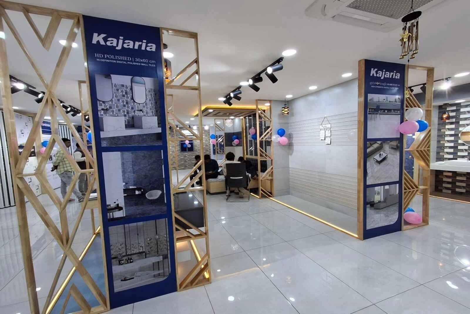 Aggarwal Trading Co, a new Kajaria Gres Universe Showroom inaugurated today in Gopal Ganj, Bihar