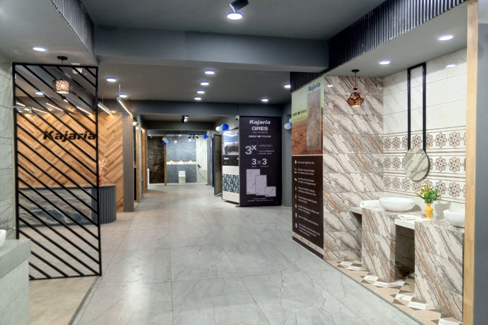 Kedia Hardware, a new Kajaria Galaxy Showroom inaugurated today in Koderma, Jharkhand