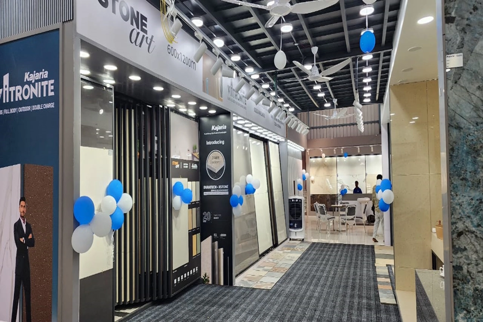 Vinayaka Bath Design, a new Kajaria Ambiance showroom inaugurated today in Siddipet, Telangana