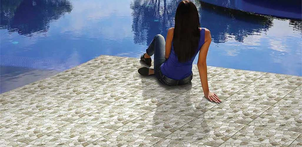 Designer Tiles for Pool Area