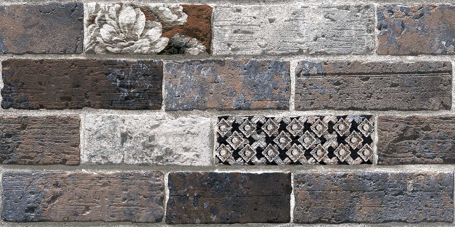 Bricks Gris Multi