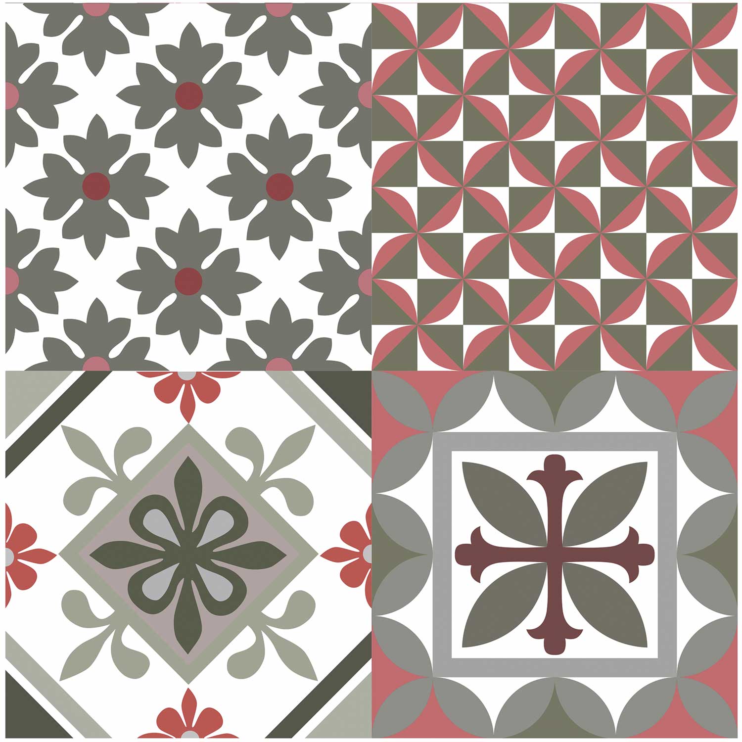 Medallion Rojo Decor