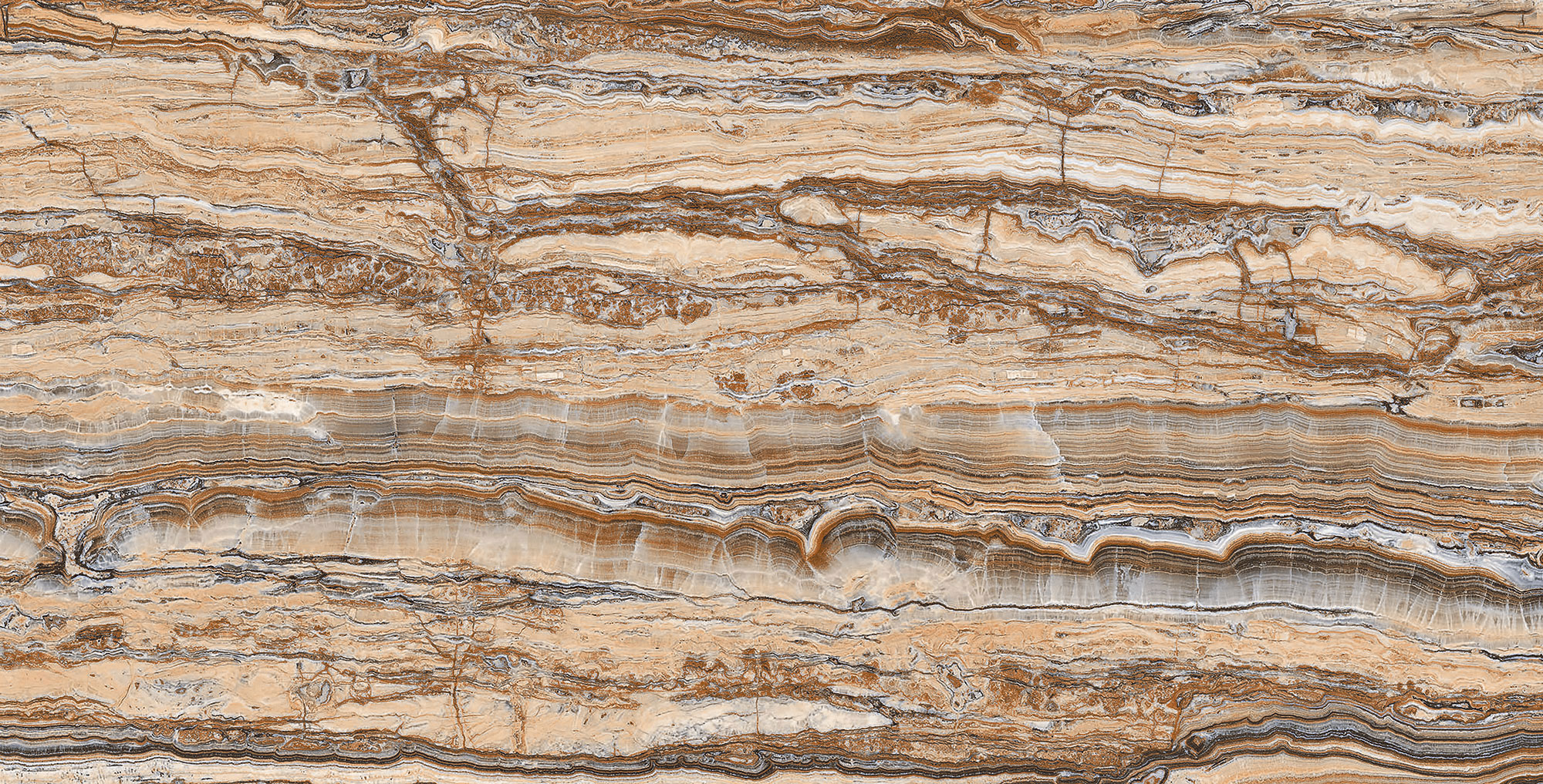 Honey Onyx Dark Polished